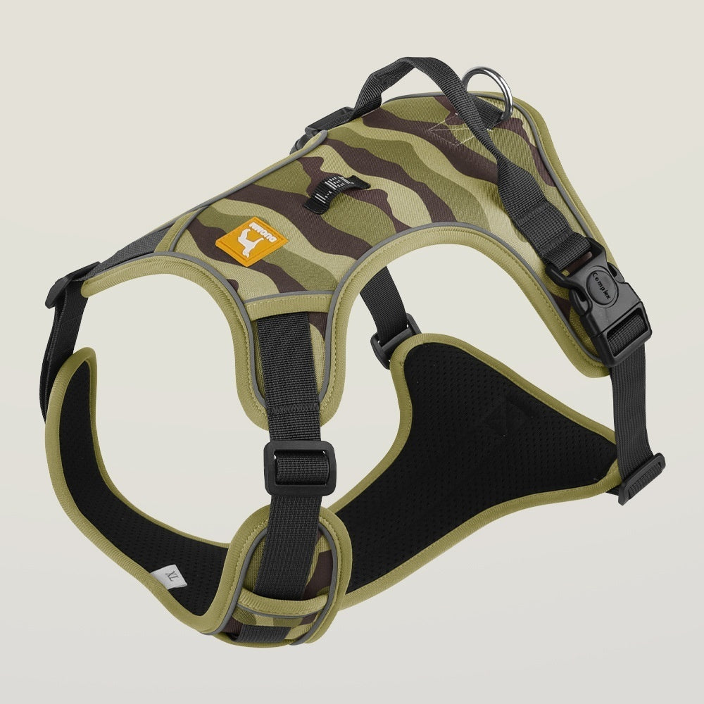 Reflective Dog Harness with Handle – Safe & Secure Walks - Pet Vip Store