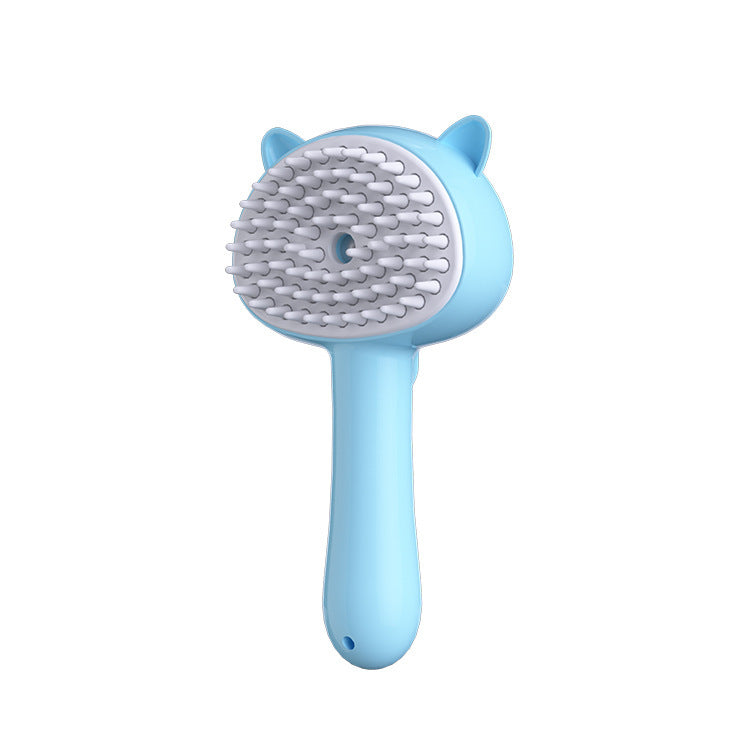 Mist-Spray Grooming Brush – Self-Cleaning for Dogs & Cats - Pet Vip Store