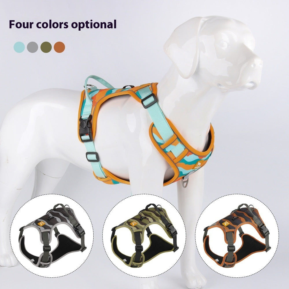 Reflective Dog Harness with Handle – Safe & Secure Walks - Pet Vip Store