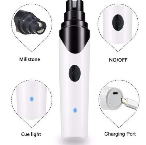 Electric Pet Nail Grinder – Safe, Easy, Stress-Free Trims - Pet Vip Store